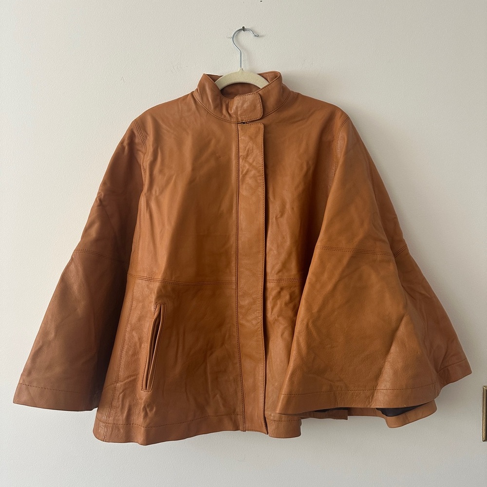 Zara Tan Cape Jacket
